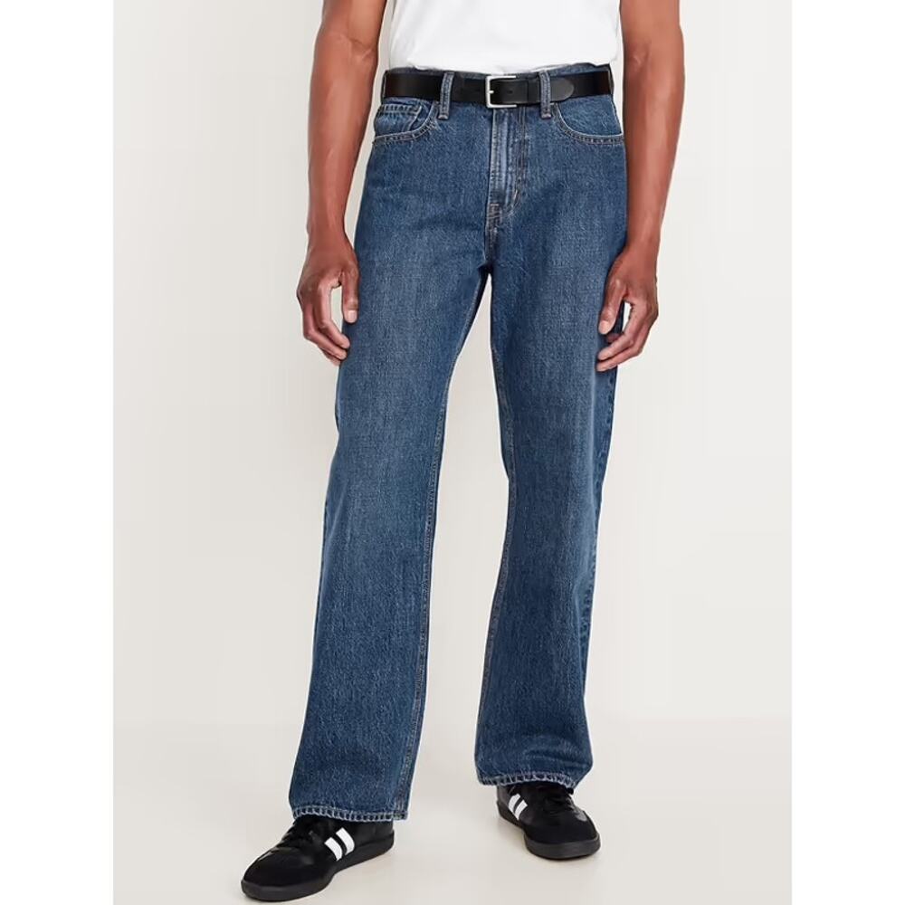 Old Navy Dark Wash 90s Baggy Jean Men’s 29x30 Blue